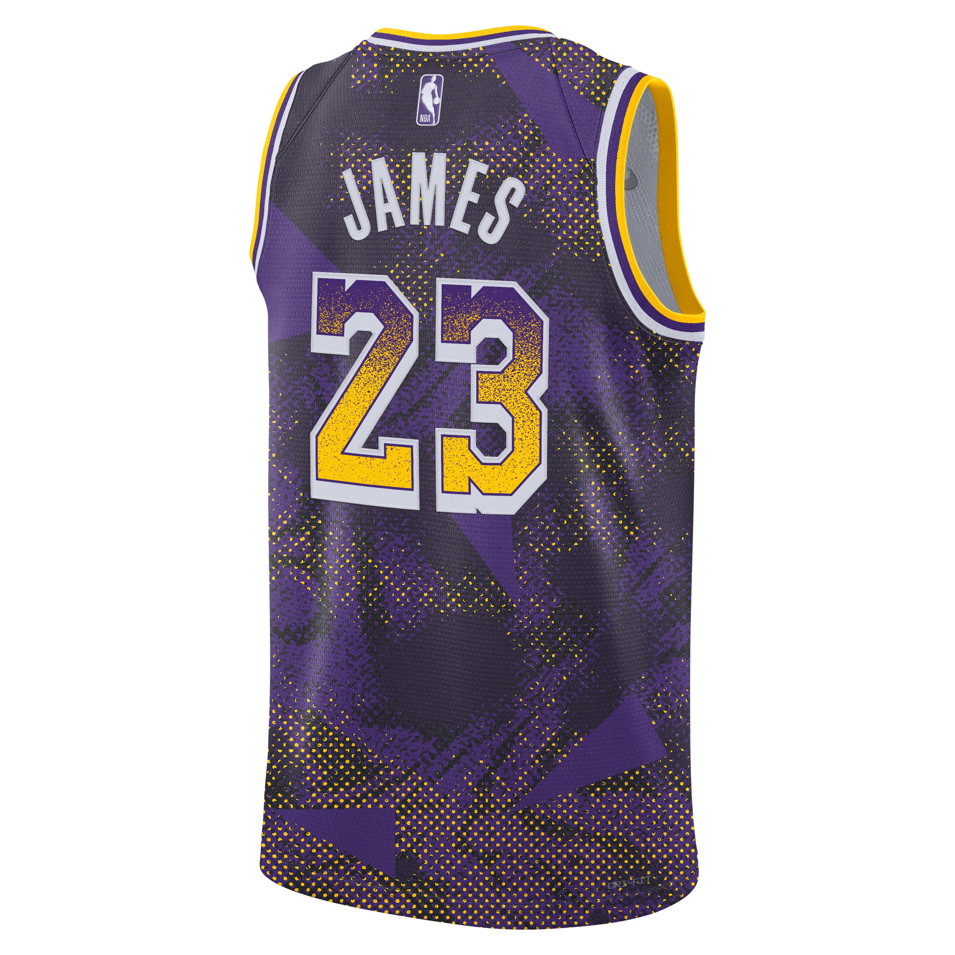 ウェア NBA24-25 Lakers James Game Jersey M LeBron James Los Angeles Lakers 2024/25 City Edition Men's